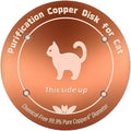 Copper Pet Water Filter for Dogs and Cats, Reusable Battery-Free Watering Accessory with Cat or Dog Model Options for Daily Pet Care