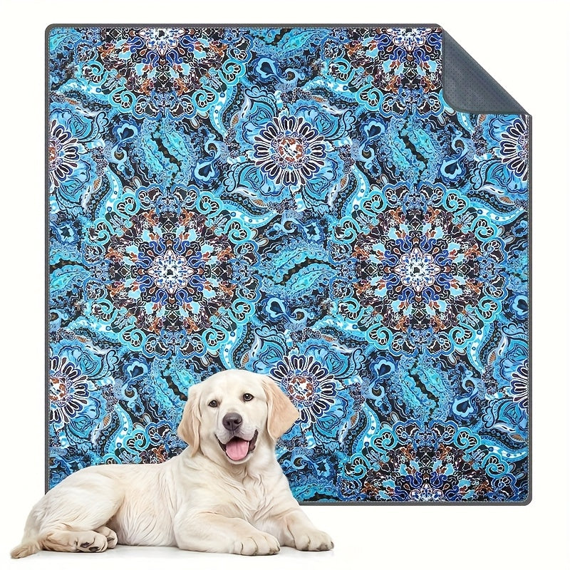 Washable Dog Pee Pads with 4-Layer Absorption, Reusable Non-Slip Puppy Potty Training Mats in 31 x 36, 41 x 41 and 72 x 72 Inch Sizes