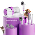Dog Hair Vacuum Grooming Kit with Clippers, 2.5L Dust Cup, 4 Grooming Tools and 3–24mm Guide Combs for At-Home Brushing and Coat Trimming