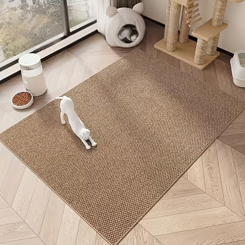 Cat Scratching Mat for Indoor Cats, 1-Piece Modern Pet Carpet for a Dedicated Scratching Area, Everyday Cat Corner and Home Pet Space