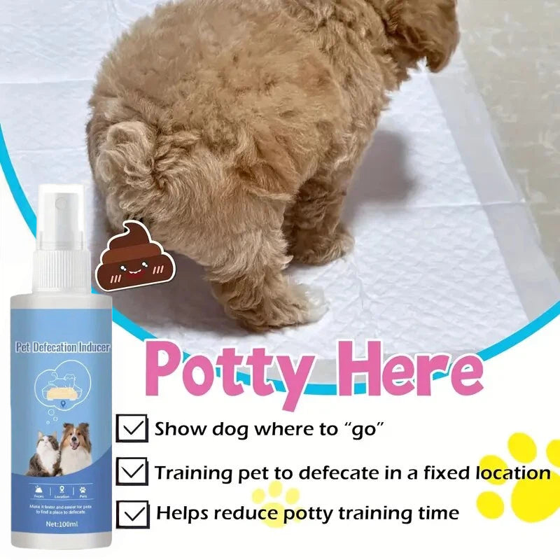 Puppy and Kitten Potty Training Spray, Indoor Pet House Training Aid in Spray Bottles for Consistent Toilet Routines, 2 or 4 Piece Pack Options